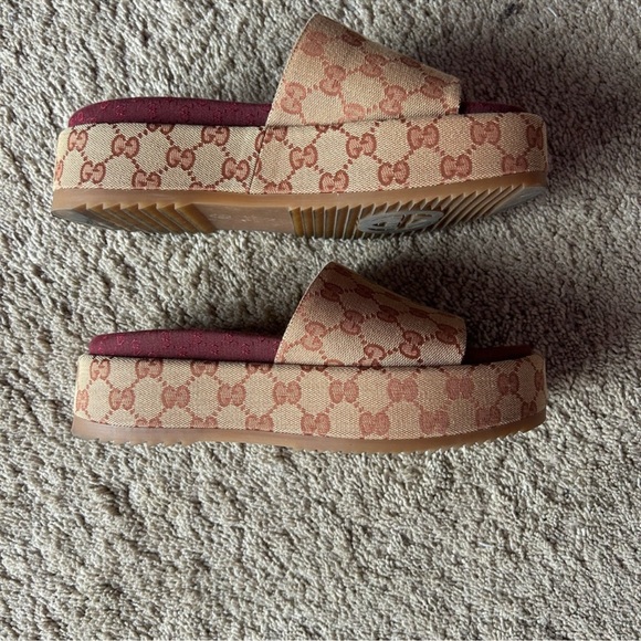 Authentic Gucci Platform Sandals - Picture 2 of 7